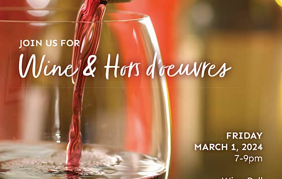 Invitation Image for Wine Party, Friday, March 1st, 7-9 pm