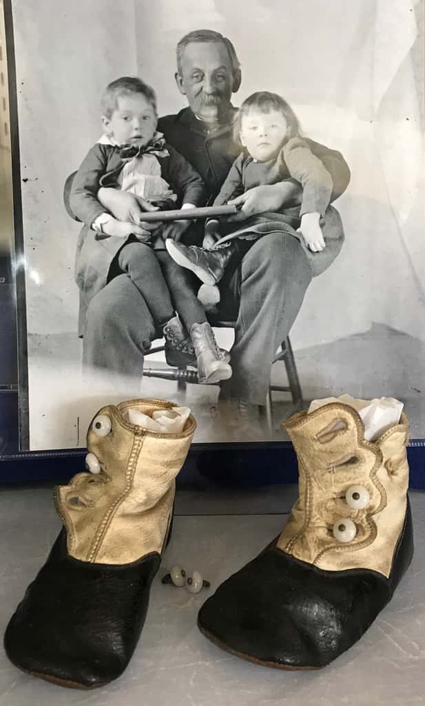 Child's Shoes with Photo