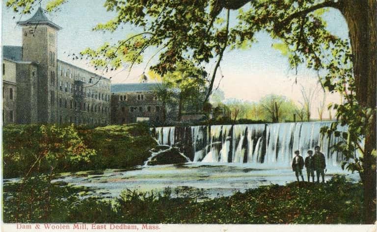 Postcard of Mills