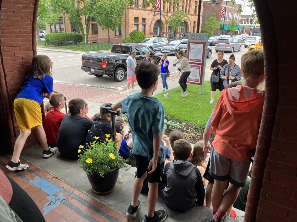 Third graders visit Dedham Museum, 2023